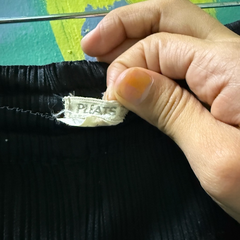 Issey Miyake Vintage Black Ankle Pants